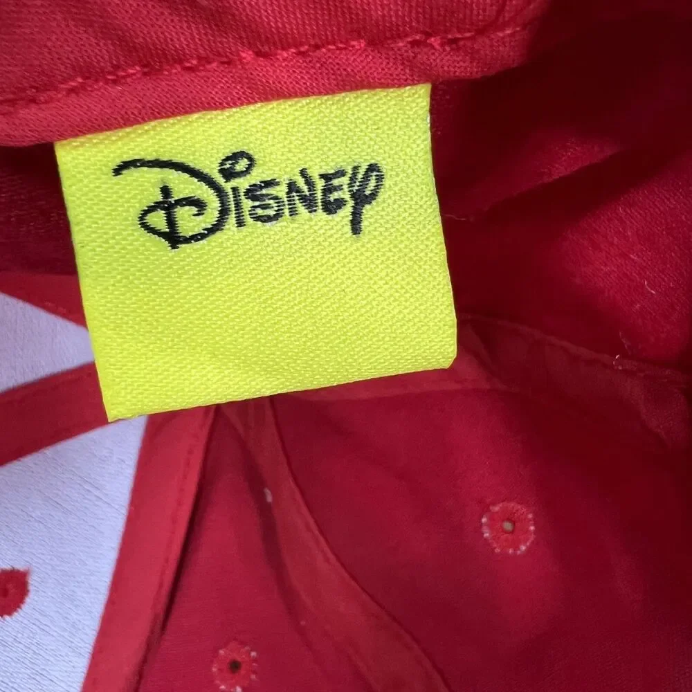 Disney Minnie Mouse Embroidered Adjustable Strap-Back Hat Baseball Cap
